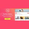 YouTube Plugin – WordPress Gallery for YouTube makes it easy to showcase your YouTube videos in stylish, responsive galleries directly on your WordPress site. Whether you want to display a single channel, playlist, or curated selection, this plugin helps you turn video content into a visually engaging experience that keeps visitors watching longer.