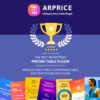 ARPrice - Responsive WordPress Pricing Table Plugin 4.2.1 1 ARPrice – Responsive WordPress Pricing Table Plugin is a feature-rich tool for creating stunning, fully customizable pricing tables and comparison tables for your WordPress site.