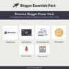 The Blogger Essentials Pack Personal is specifically designed to empower your journey as a content creator. Whether you’re a seasoned blogger or just starting out, this thoughtfully curated package includes the tools you need to streamline your workflow, enhance your creativity, and grow your audience.