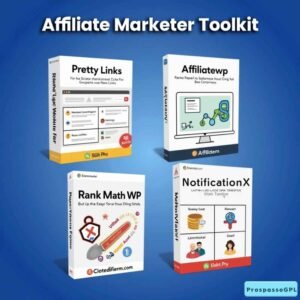 Take your affiliate business to the next level with the Affiliate Marketer Toolkit—a handpicked bundle of plugins and a premium theme designed for modern-day affiliate marketers and niche site creators.
