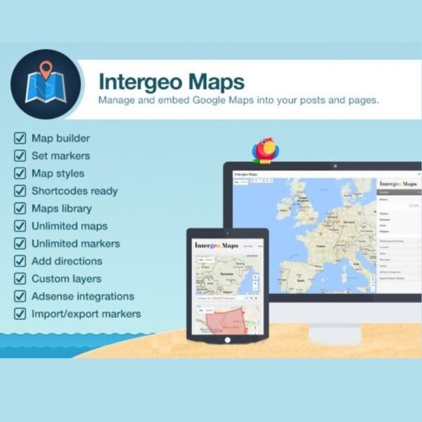 The Intergeo Maps Pro Plugin empowers you to bring your website to life with fully interactive and customizable maps. Whether you're running a business, managing an online store, or curating an informational blog, maps can be a game-changer in elevating user engagement.
