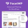 The FacetWP Advanced Filtering Plugin offers an intelligent and dynamic solution for streamlining how users find content on your website.