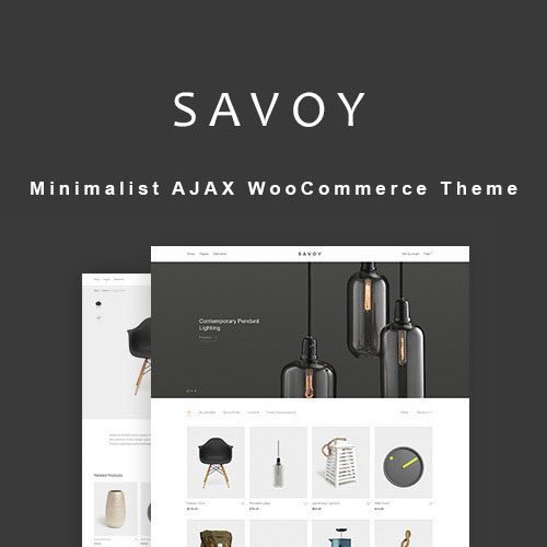 Savoy - Minimalist AJAX WooCommerce Theme 3.0.8 3 Savoy – Minimalist AJAX WooCommerce Theme delivers a clean, modern shopping experience with a strong focus on speed, usability, and simplicity.