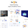 Seofy - SEO & Digital Marketing Agency Word Press Theme 1.6.11 2 Seofy – SEO & Digital Marketing Agency WordPress Theme is a sleek and modern theme designed for SEO companies, digital marketing agencies, web development firms, and online advertising businesses.