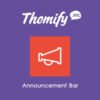 The Themify Announcement Bar WordPress Plugin is a versatile tool designed to capture your visitors' attention with stylish notification bars.
