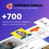 Unlimited Addons for WPBakery Page Builder 1.0.42 2 Unlimited Addons for WPBakery Page Builder is the largest collection of premium elements and templates for WPBakery (formerly Visual Composer). Packed with 1,000+ unique add-ons and 30+ predefined content bundles, it gives you endless possibilities to design beautiful, interactive, and high-converting WordPress pages — all without coding.