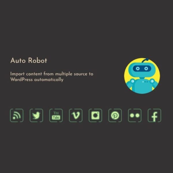 Unlock the potential of your WordPress site with Auto Robot – the ultimate autoblogging plugin that simplifies content creation and boosts your online presence. Designed to save time and effort, Auto Robot takes your blogging experience to the next level by automating the process of generating high-quality posts from various sources.