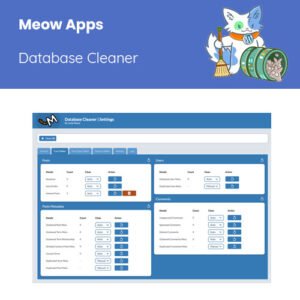 Say goodbye to cluttered databases and hello to seamless efficiency with Meow – Database Cleaner Pro. Designed for professionals and businesses alike, this powerful tool helps you clean, optimize, and maintain database performance with ease.