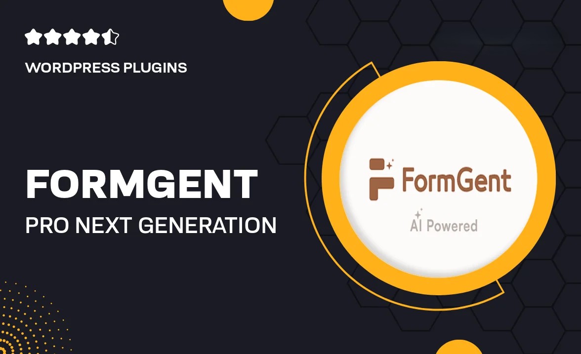 FormGent Pro Plugin 1.0.1 3 FormGent Pro Plugin 1.0.1